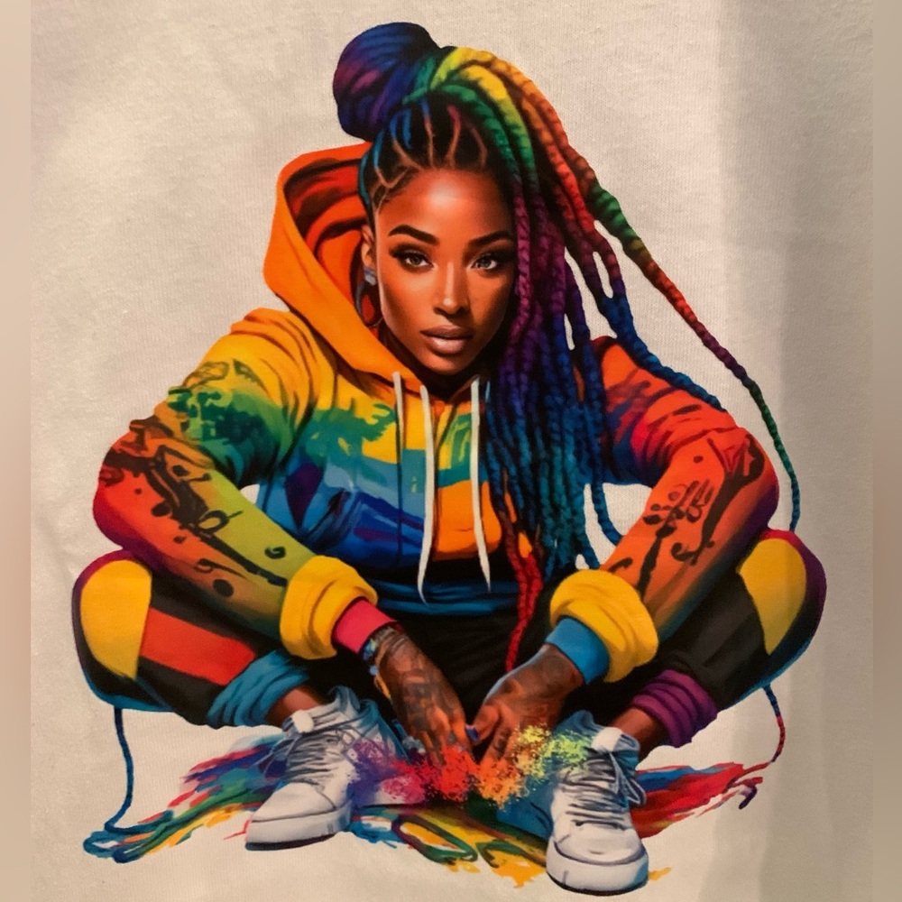 Everyone loves a teeshirt rainbow of colors